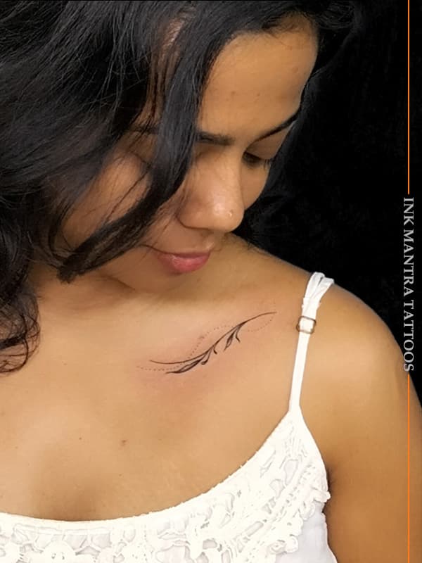 Collar Bone Tattoo Ideas - Image 2