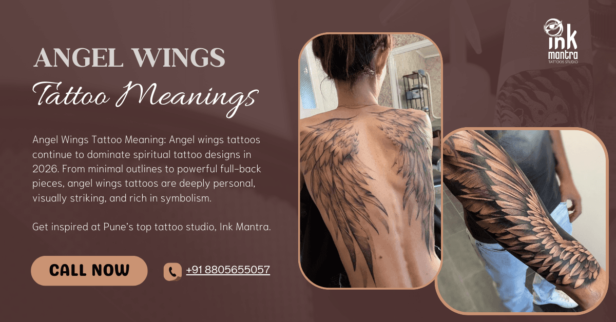 Angel Wings Tattoo Meaning: Symbolism, Placement &amp; Design Ideas (2026 Guide)